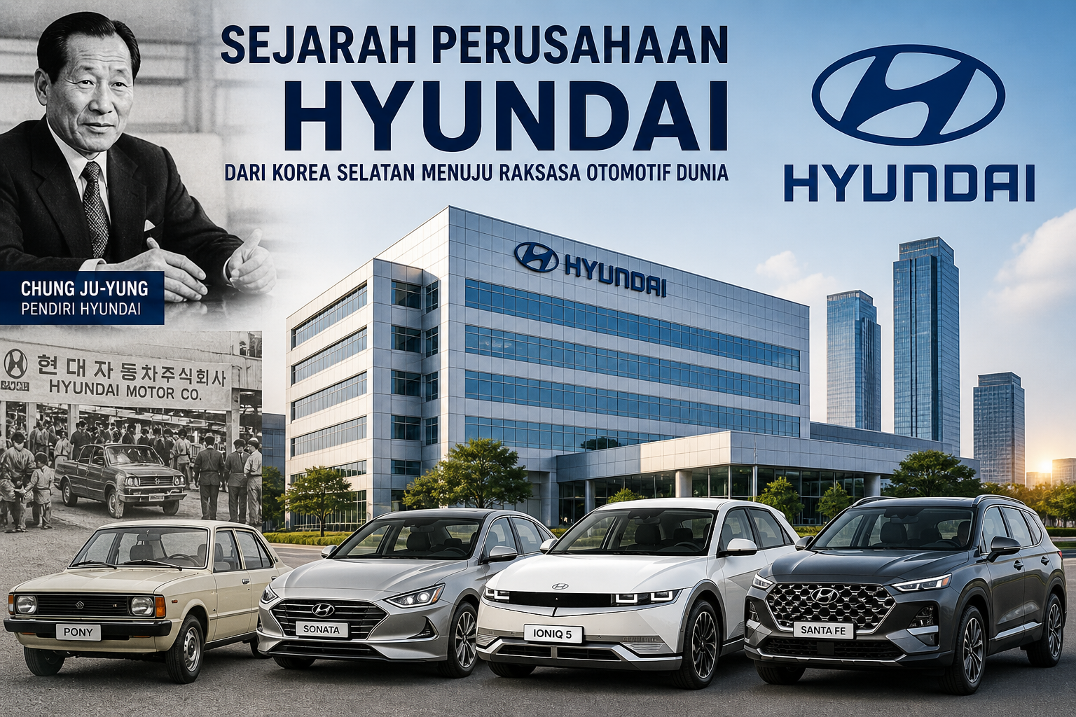Awal Berdirinya Hyundai Motor Company