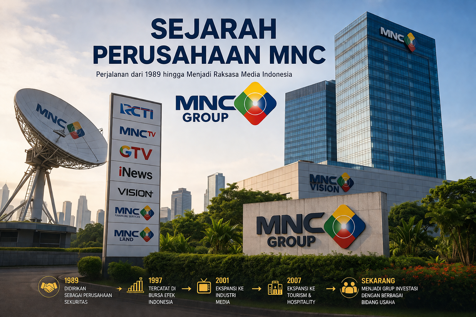 Sejarah perusahaan MNC Group