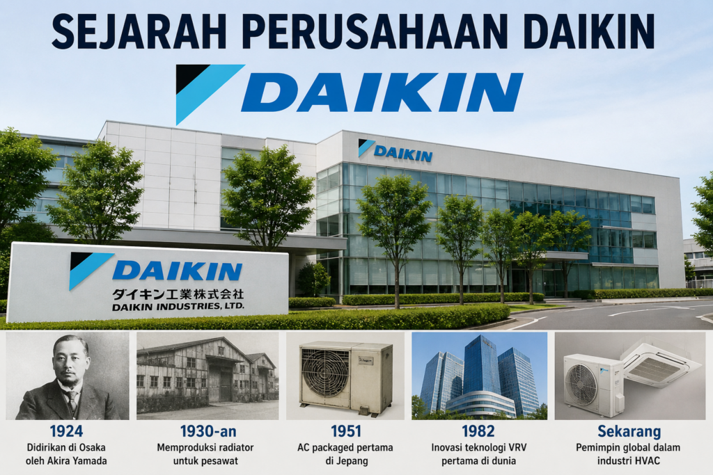 Sejarah Perusahaan Daikin