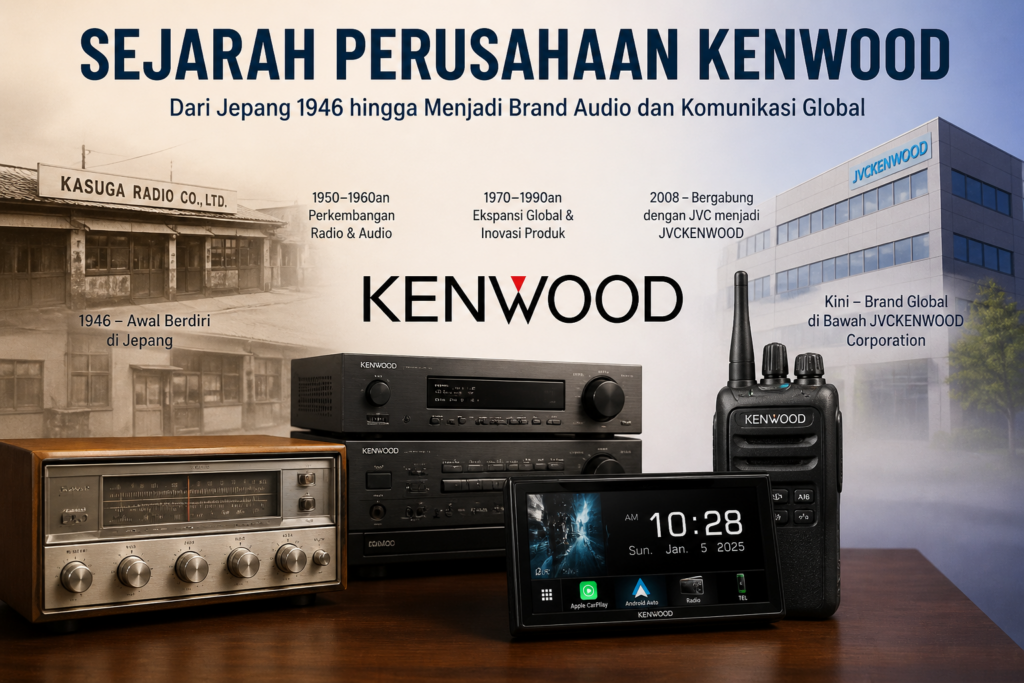 Sejarah Perusahaan Kenwood