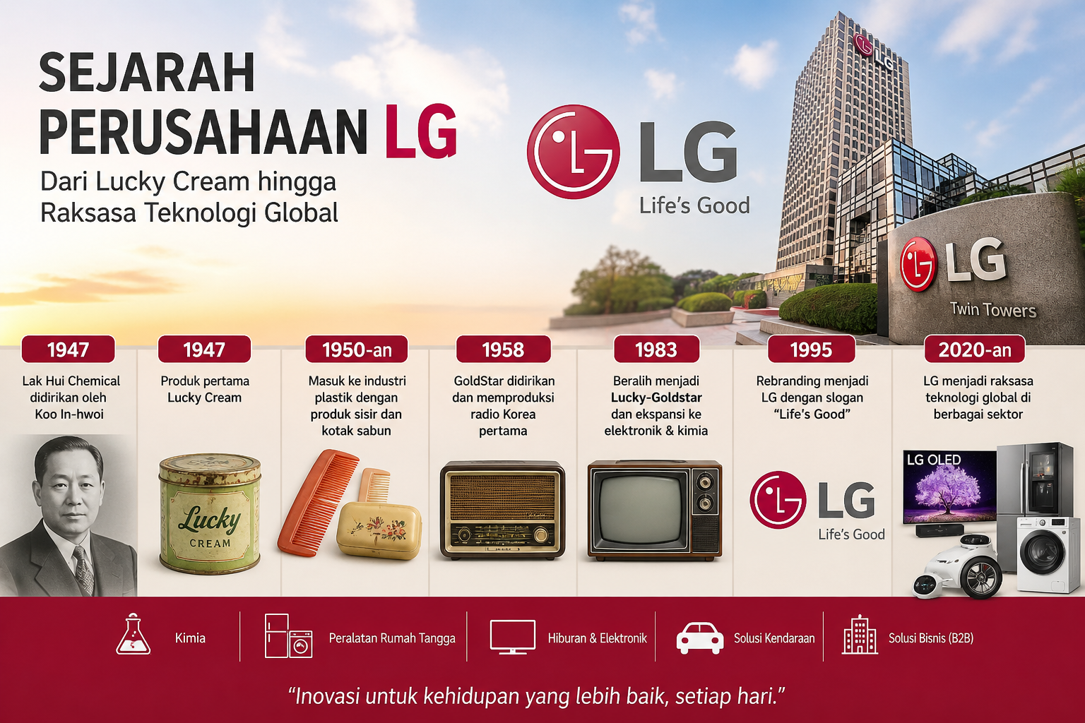 Sejarah Perusahaan LG