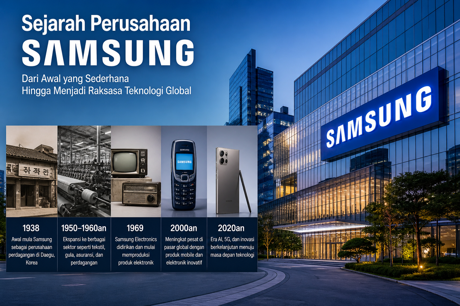 Sejarah Perusahaan Samsung