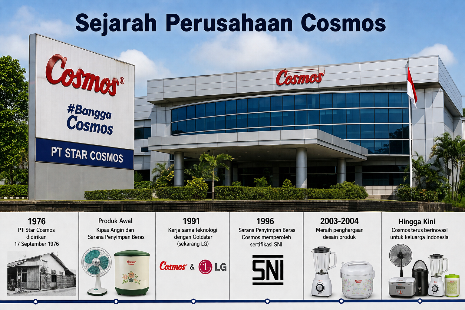 Sejarah Perusahaan Cosmos