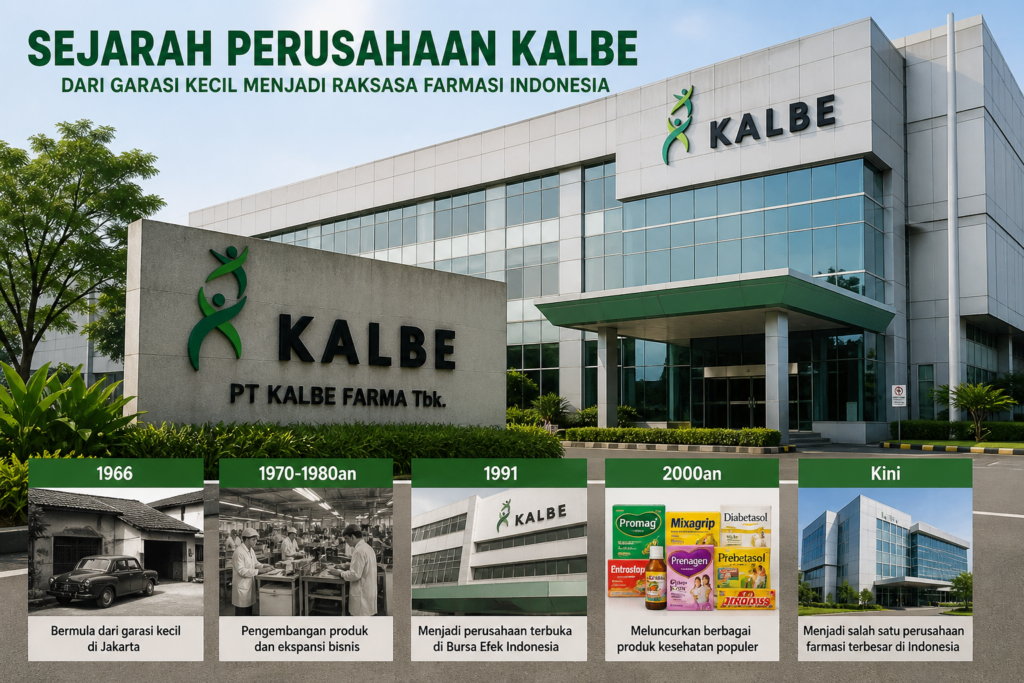 Sejarah Perusahaan Kalbe